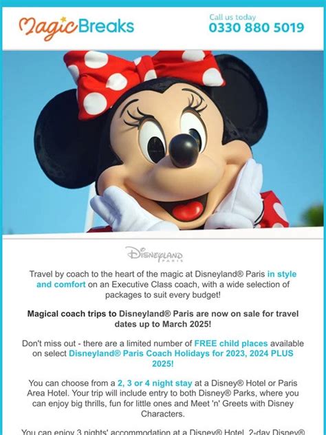 disneyland paris by coach 2023.